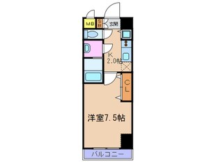 ONE ROOF FLAT FUKUSHIMAの物件間取画像